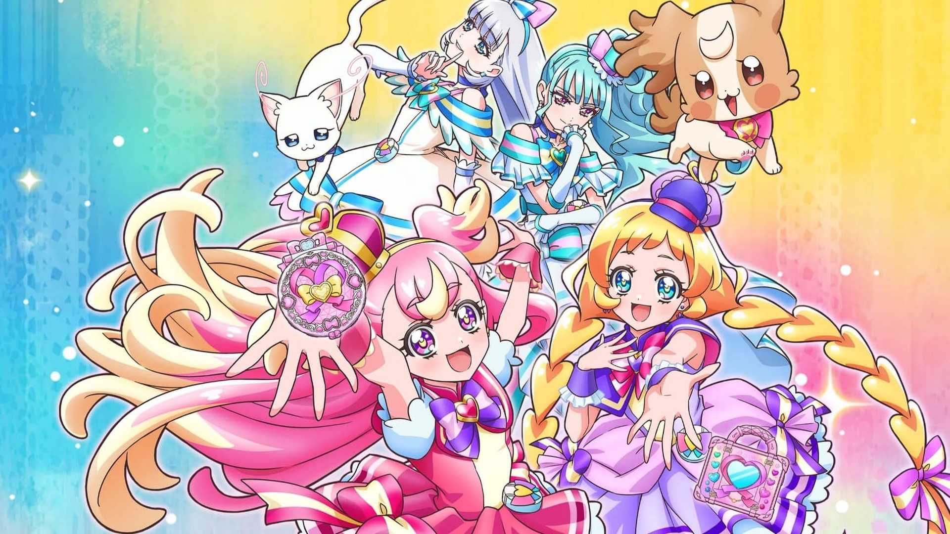 Главные персонажи «Wonderful PreCure!»